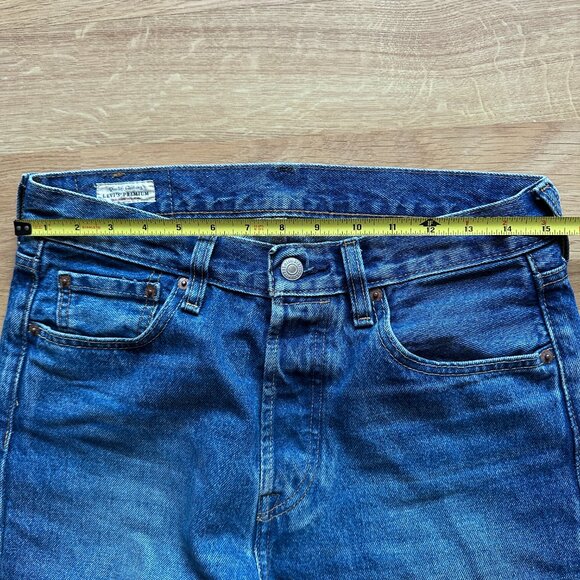 Levi's® Premium 501® Slim Taper Fit Men's Jeans - Ghostride - 30x34 - Picture 5 of 8